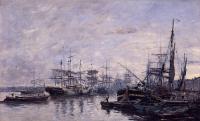 Boudin, Eugene - Bordeaux, the Port